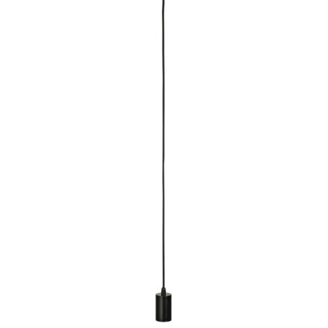 Suspensions FITU Câble de suspension E27 ronde noire max. 60W câble nu de 5m - SLV 132690
