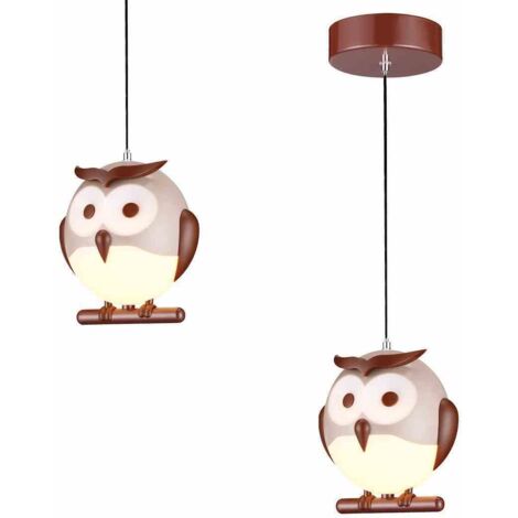 SUSPENSIONS HIBOU 1 E14 MULTICOLORE MILAGRO ML243