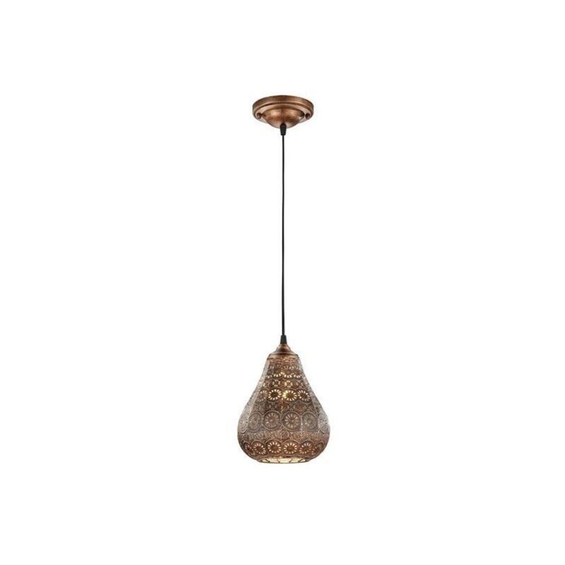 Trio - Suspension Led style oriental culot E14 Jasmin