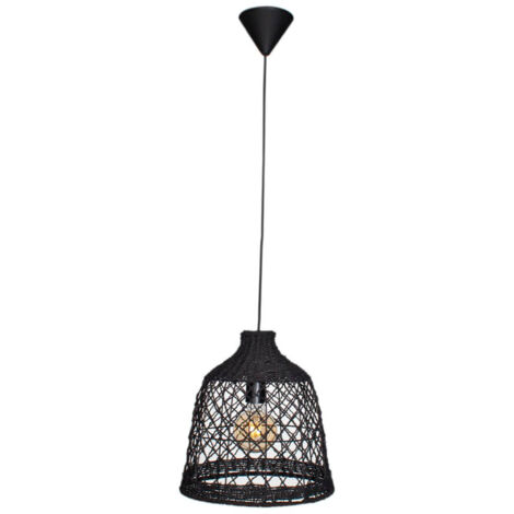 Suspensions Lucena 1x40W E27 Noir