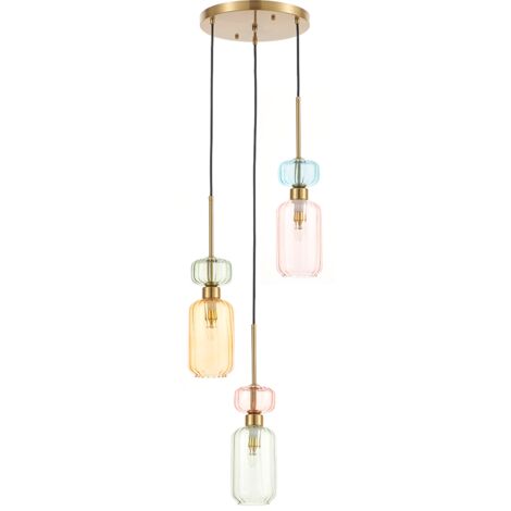 SUSPENSIONS MOLLY 3 E14 MULTICOLORE MILAGRO ML1825