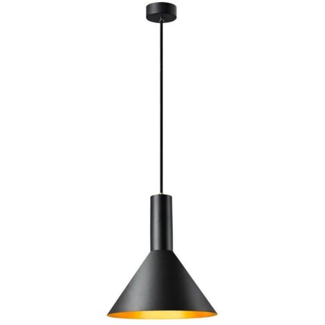 Suspensions PHELIA 25 suspension intérieure Ø 275 cm noir/doré E27 23W max - SLV 1002949