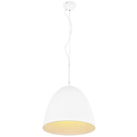 Suspensions Tilda 1x40W E27 Blanc Mat 40cm