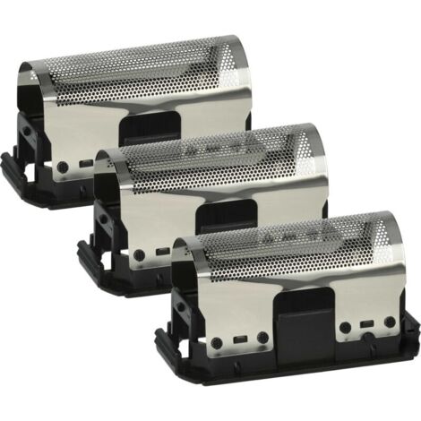 Sustituto de Cuchilla 3 Unid. para Afeitadora Eléctrica, Compatible con Braun 265/5235760/SB235/SB265, Marco Incluido, Negro/Silver-Producto compatible