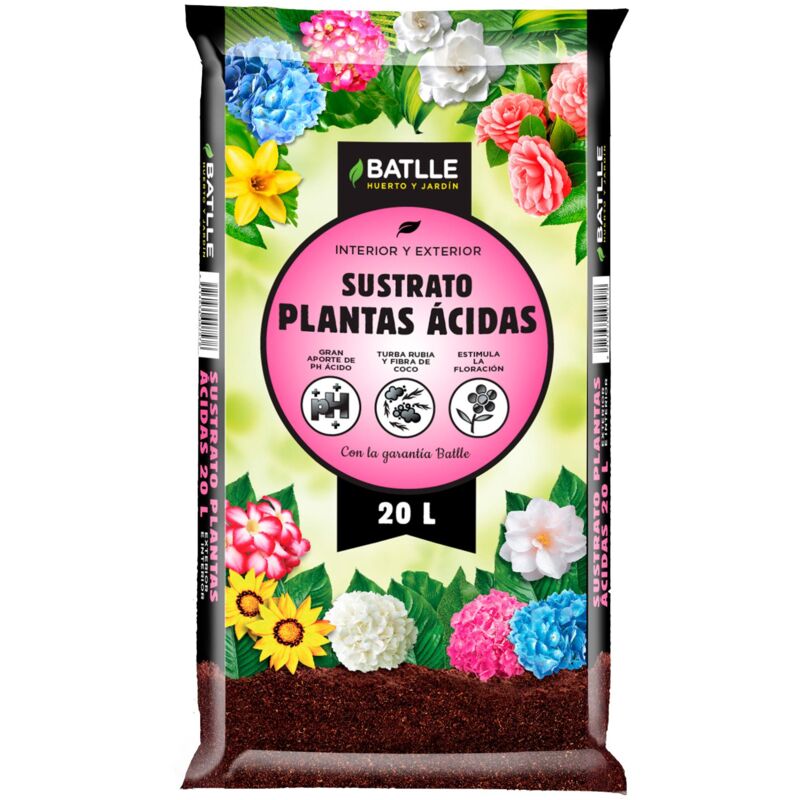 

Sustrato Plantas Ácidas, 20 L