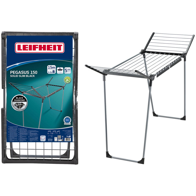 Séchoir Pegasus 150 Black Edition 15m - LEIFHEIT