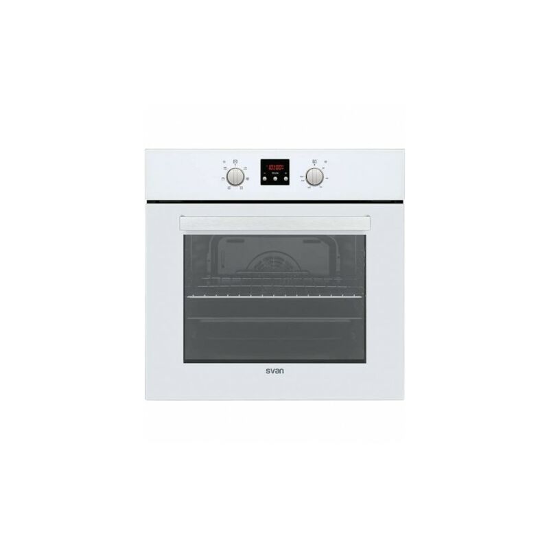 

SVH124B1 Horno Eléctrico 60 cm A 6 Programas Cristal Blanco - Svan