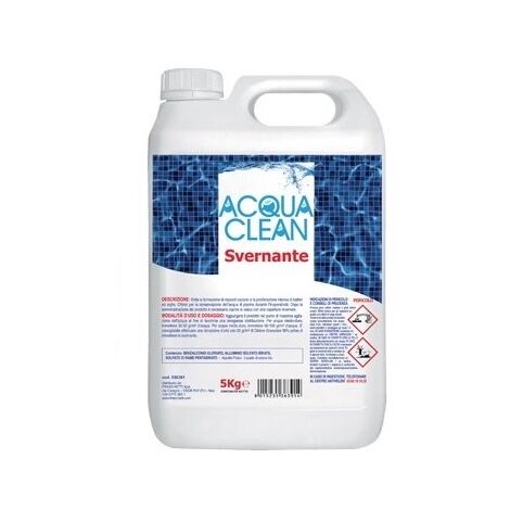 SVERNANTE LIQUIDO PISCINA TRATTAMENTO ACQUA MANUTENZIONE INVERNALE LT 5 (35185)