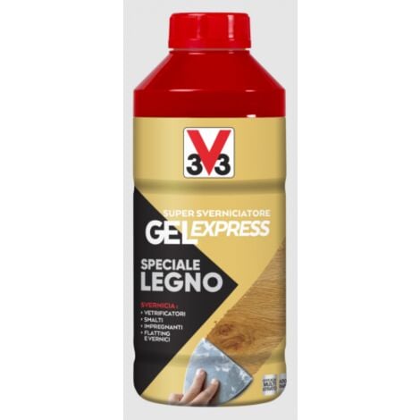 SVERNICIATORE V33 IN GEL EXPRESS SPECIALE PER LEGNO CONFEZIONE 500 ML (02133)