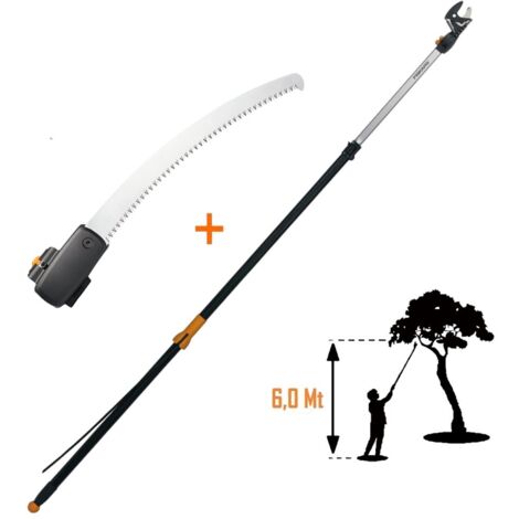 Svettatoio telescopico UP86 con seghetto per rami fino a 38 mm – Fiskars