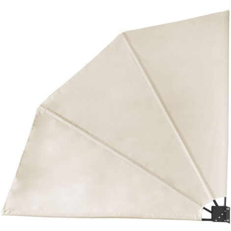 SVITA Balkonfächer 160x160cm (BxH) Beige