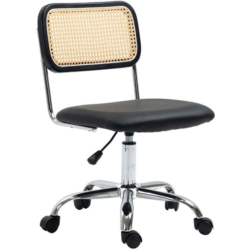 Svita - caja chaise de bureau chaise pivotante à roulettes noir
