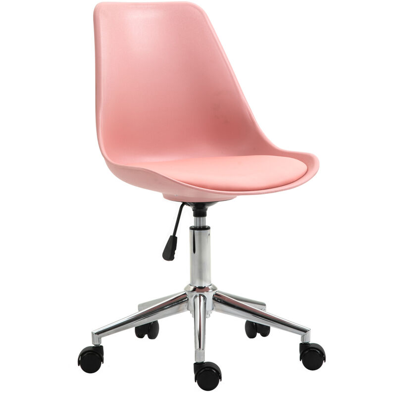 Eddy Chaise de bureau pour enfants Chaise pivotante Chaise de bureau pour enfants Rose - Svita