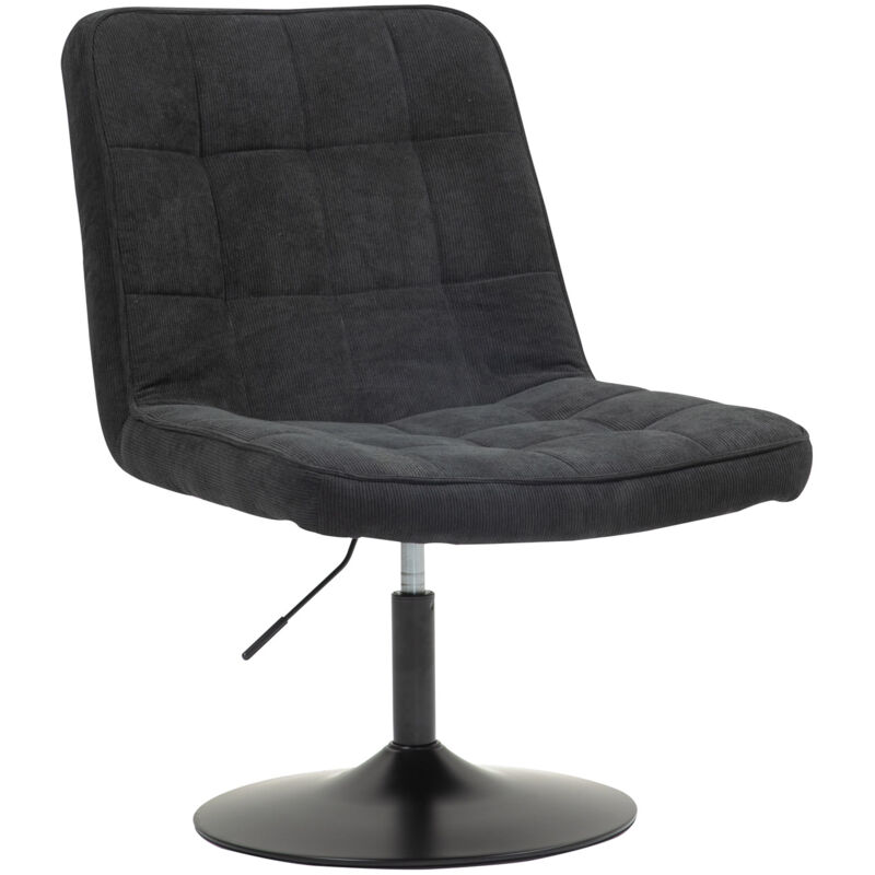 Henry Chaise longue réglable en hauteur avec piètement disque noir - Svita