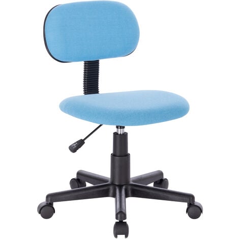 PRINT - Chaise de bureau enfant - réglable en hauteur - bleu