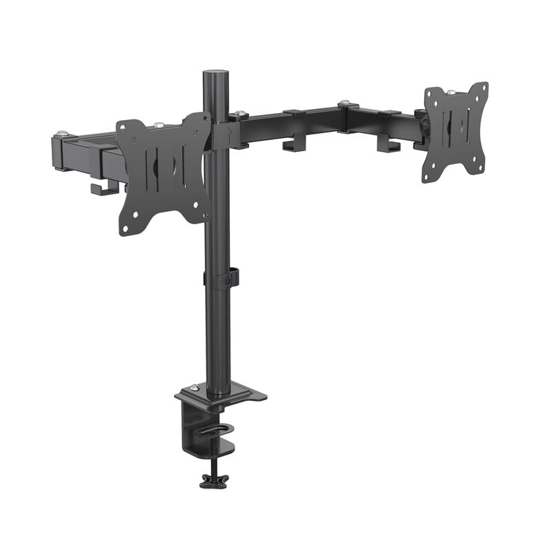 Svita - mokpo Support moniteur 2 moniteurs 15-27 pouces table réglable en hauteur avec inclinaison vesa 75/100 noir