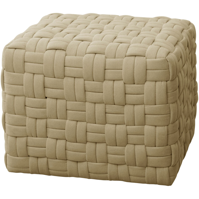 SVITA POPPY tabouret siège pouf siège tissé tabouret repose-pieds pour fauteuil