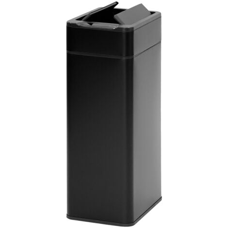 SVITA SE40L Poubelle à capteur Poubelle de cuisine Poubelle automatique Noir