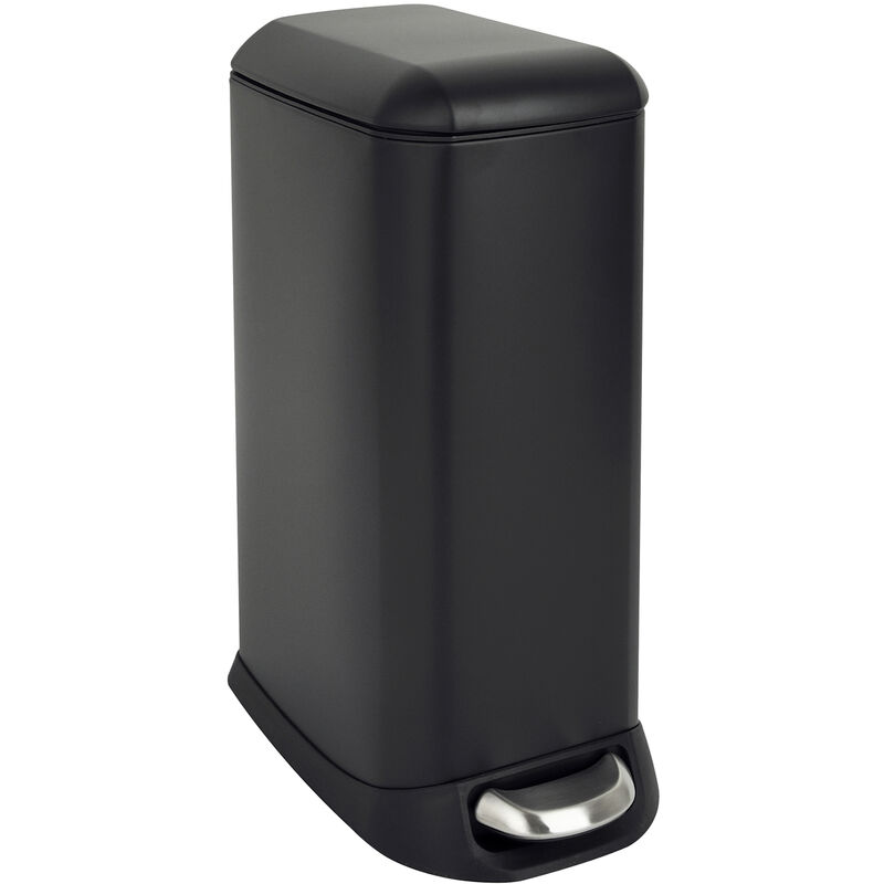TS12 Poubelle à pédale Poubelle 12l incl. seau intérieur Pédale noir - Svita