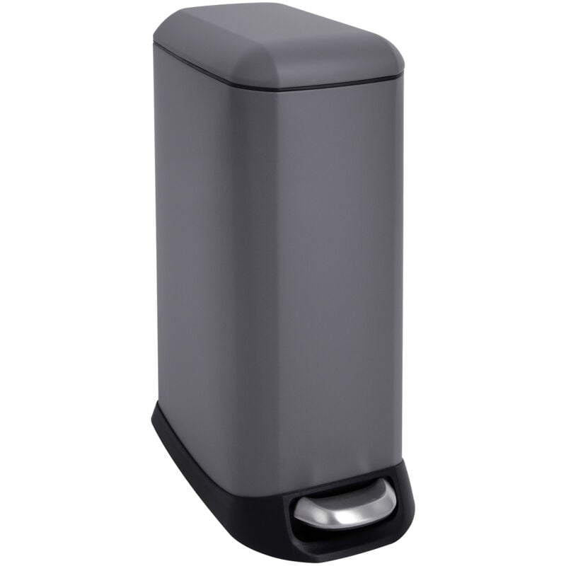 Svita - Poubelle à pédale TS20 20 l avec seau intérieur gris