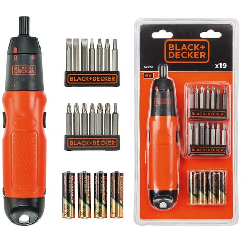 Svitavvita a batteria con inserti inclusi BLACK+DECKER A7073