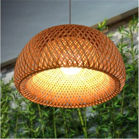 SVKBJROY Bambou Tissé Suspension