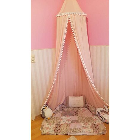 Baby Room zanzariera letto per bambini tenda baldacchino culla rotonda rete  letto tenda decorazione Baldachin ragazze