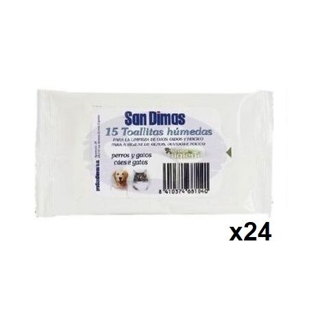 Svuote multiuso per animali domestici Sandimas - Wipes 360 (24 pacchetti x 15 salviette C/U)