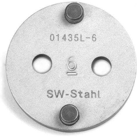 SW-Stahl 01435L-6 Bremskolbenadapter '6" I Bremskolben Rückstellwerkzeug I Bremssattel Rücksteller Universal I Kolbenrücksteller Bremse I Bremskolben-Rückstell-Werkzeug