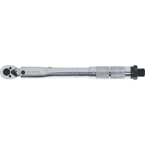 SW-Stahl 03920L Drehmomentschlüssel 1/4 Zoll 5-25 Nm I Rechtsanzug I 36 Zähne I für Fahrrad I Rennrad I Bike I E-Bike I Mountainbike und Roller