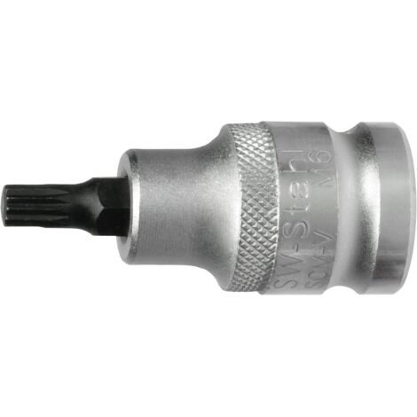 SW-Stahl 05305SB Vielzahn Einsatz 1/2 Zoll 12 x 53 mm