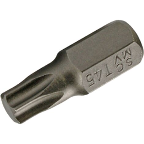 SW-Stahl 05334L Schraubendrehbit kurz T45 x 30 mm ohne Bohrung
