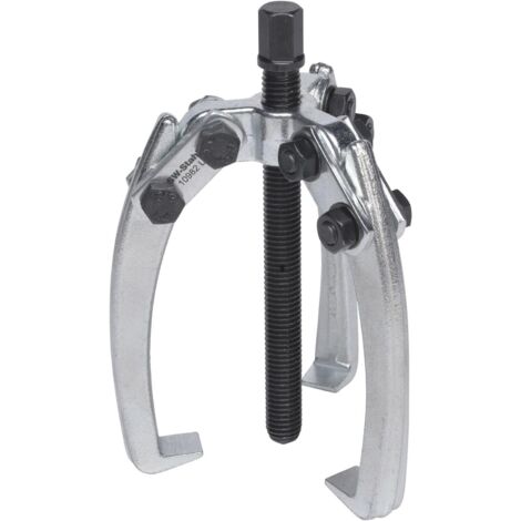 SW-Stahl 10982L Mini Laschenabzieher 10-90mm I Abzieher Werkzeug 3-armig I Innen- und Außenabzieher