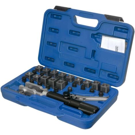 SW-Stahl 24518L Hydraulik Bördelgerät, für Kraftstoff, Brems, Getriebe, Öl-und Klimaanlagen-Leitungen, 29-teilig