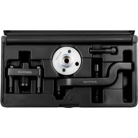 SW-Stahl 26028L Wasserpumpen Werkzeugsatz I geeignet für VW T5 I für 2.5l 5-Zylinder TDI Motoren I 4-teilig