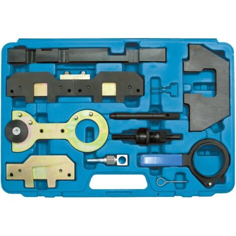 SW-Stahl 26103L Motor Einstellwerkzeug Satz I geeignet für Fahrzeuge von BMW I für M40, M42, M43, M44, M50, M52, M54, M56 Motoren