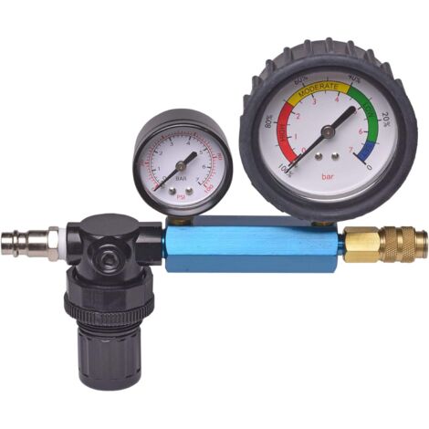 SW-Stahl 26119L-30 Kompressions- druckprüfer mit Uhr