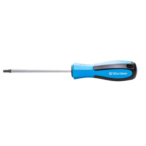 SW-Stahl 31727SB Schraubendreher mit T-Profil I T27 x 115 mm I TX Schraubenzieher I T-Schraubendreher Werkzeug