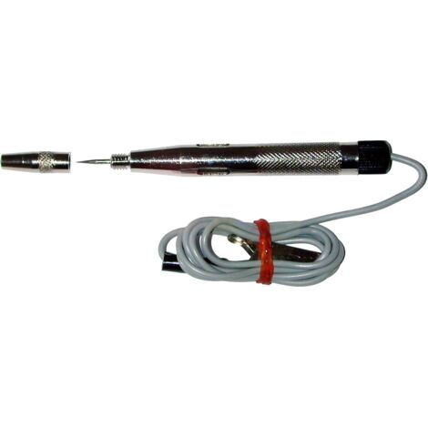 SW-Stahl 32200SB Messing-Prüflampe 6-24 Volt, vernickelt