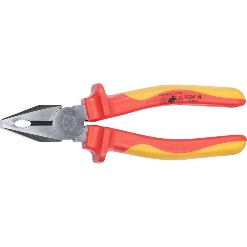 Image of SW-Stahl 41908L VDE Kombizange, 180 mm