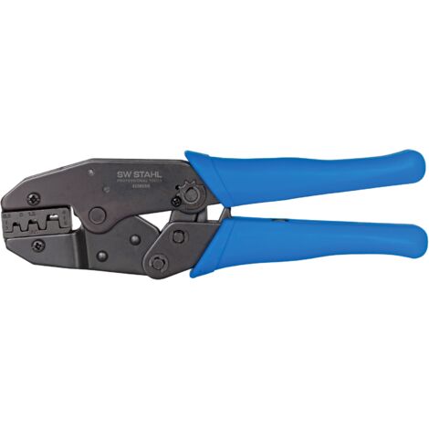 SW-Stahl 42565SB Kerbzange für unisolierte Verbinder von 0,5-6 qmm