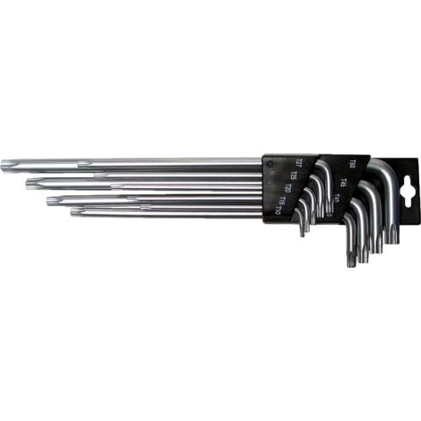 SW-Stahl 5-Stern Winkelschlüssel 9-teilig T10 - T50, 04494L