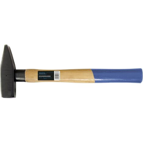 SW-Stahl 50910L Schlosserhammer mit Stielschutz I Werkzeughammer aus Hickoryholz I Hammer mit Kopfgewicht 1000g I Hammerstiel Schutz