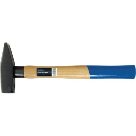 SW-Stahl 50920L Schlosserhammer mit Stielschutz I Werkzeughammer aus Hickoryholz I Hammer mit Kopfgewicht 2000g I Hammerstiel Schutz