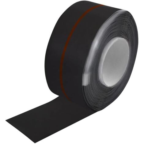 SW-Stahl 62016L Mutli-Tape für Notreperatur I Reparaturband 25,4 mm Breite I Silikon-Band zum Abdichten I selbstverschweißendes Isolierband schwarz I Klebeband UV-Beständig