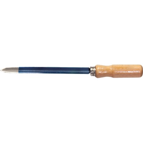 SW-Stahl 94200L Dreikant-Hohlschaber 325mm I geschmiedet mit Holzheft