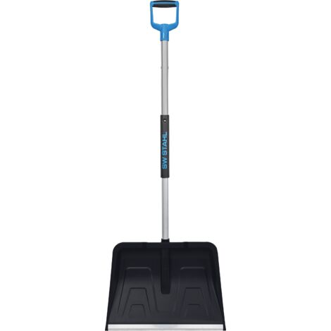 SW-Stahl 98100L Schneeschieber Klappbar I platzsparend I stabil I 138cm lang Aluminium Schneeschaufel I Schneeschüppe