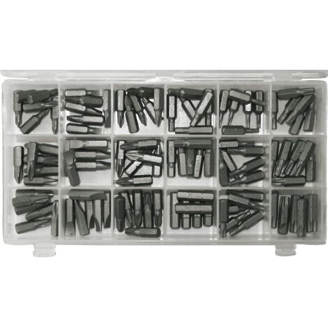 SW-Stahl Bitsortiment, Chrom-Vanadium, 04142L