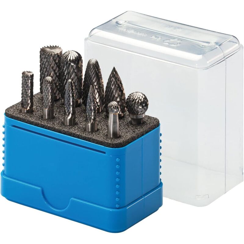 Sw Stahl Sw-stahl 82555l Hartmetall Frässtiftesatz, 10-teilig