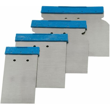 SW-Stahl Japan Spatola Set 4 pezzi metallo esecuzione, 91301L